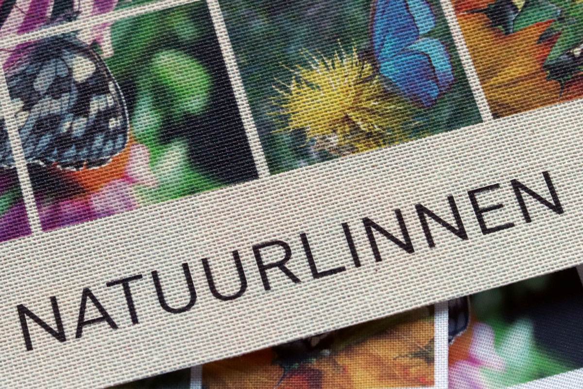 Printed bookcloth